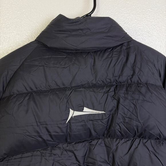 Cape Storm Pertex Down Puffer Jacket Mens XL Black Pullover Zip Snap Anorak Ski - Picture 9 of 12